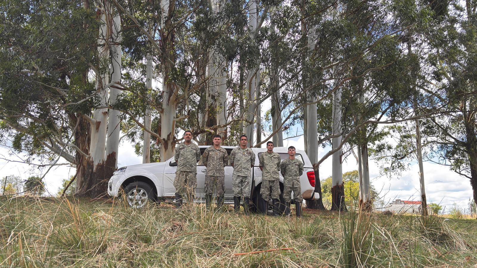Trabajos de Campo en el Departamento de Lavalleja