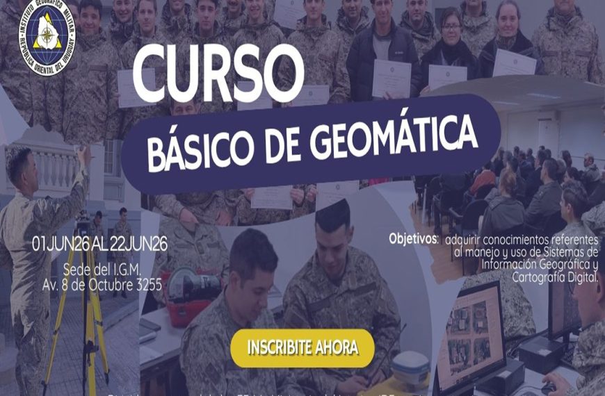 Curso Básico de Geomática: Inscripciones Abiertas 