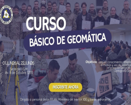Curso Básico de Geomática: Inscripciones Abiertas 