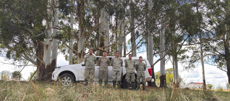 Trabajos de Campo en el Departamento de Lavalleja