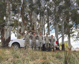 Trabajos de Campo en el Departamento de Lavalleja