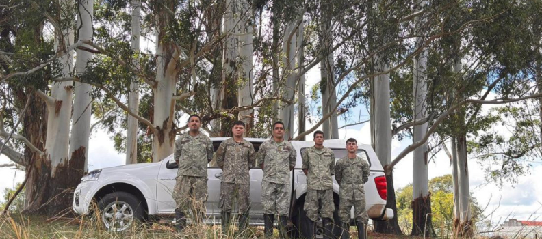 Trabajos de Campo en el Departamento de Lavalleja